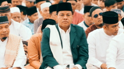 Bupati Kuansing Rayakan Iduladha Bersama Masyarakat Pangean
